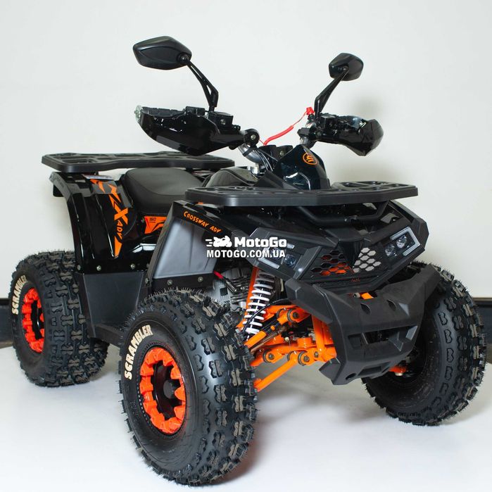 Детскикий Подростковый Квадроцикл Comman Hunter Scrambler 150 Black !
