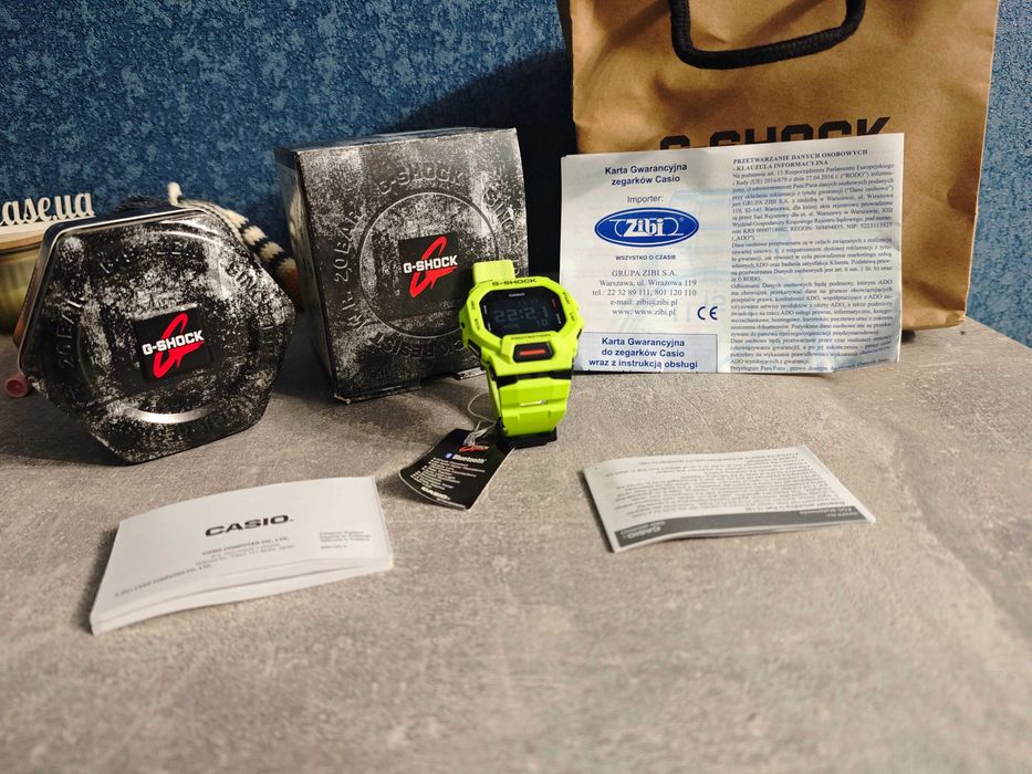 Оригінал годинники Casio G-SHOCK GBD-200-9ER Bluetooth нові