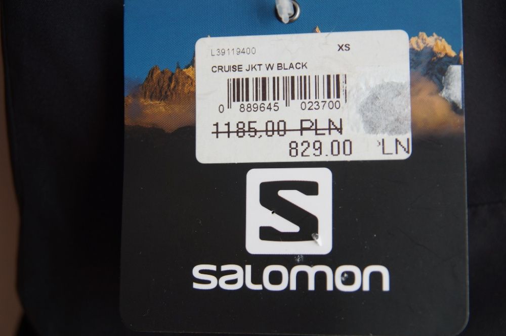nowa kurtka narciarska Salomon Cruise JKT W damska rozmiar XS,  10000