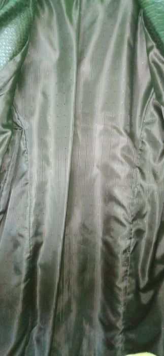 Płaszcz skórzany damski