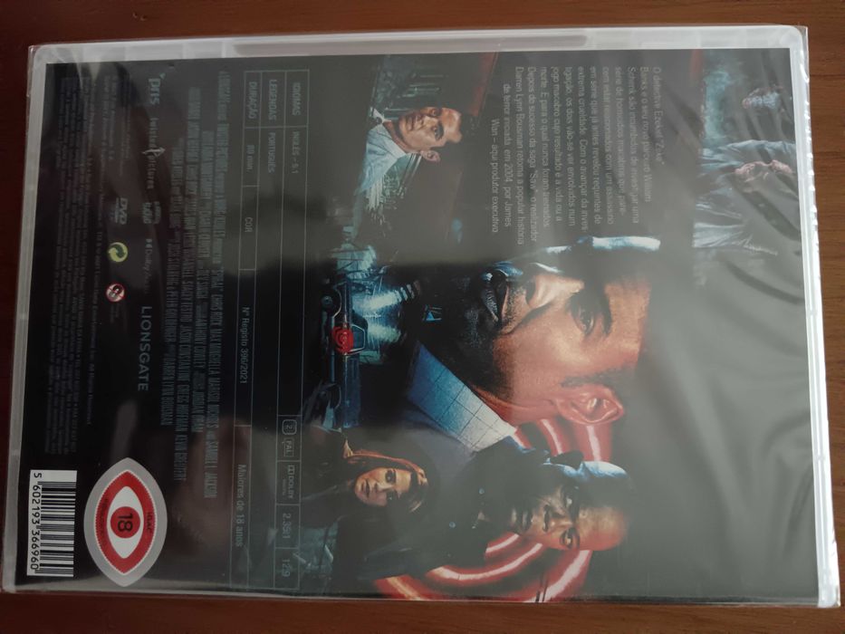 filme dvd original - spiral - o novo capitulo de saw - selado