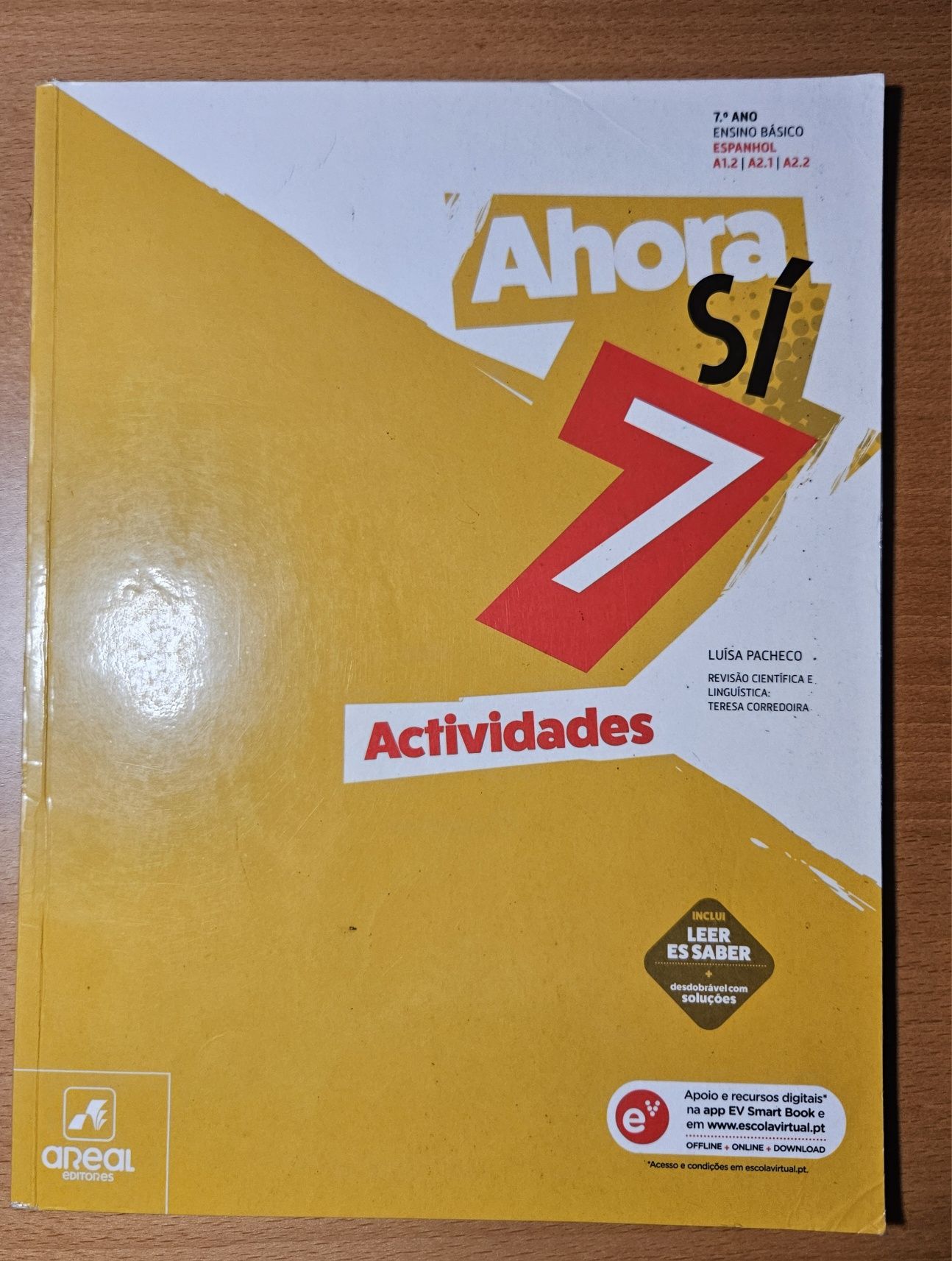 manual escolar "Ahora Sí 7 - Espanhol" para o 7.º ano do Ensino