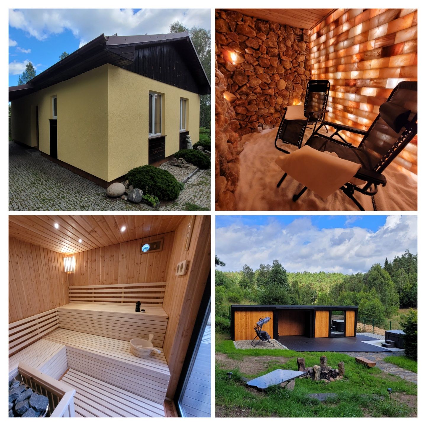 Domek letniskowy, jacuzzi, sauna, grota solna,Kaszuby-wszystko w cenie