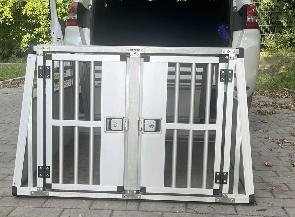 Klatka do przewozu psów - Metbox Kuraps