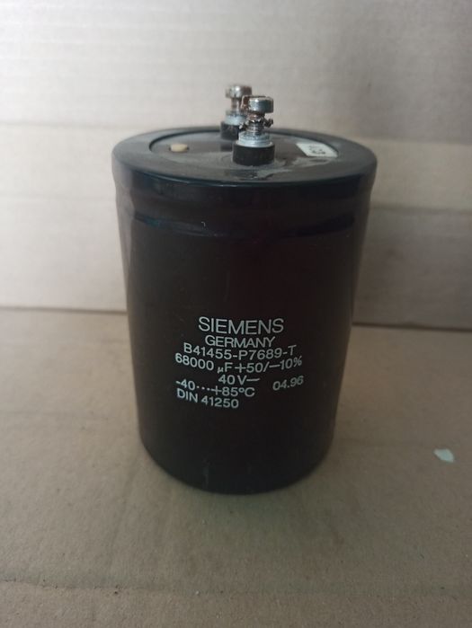 Конденсатор SIEMENS 68000mF
