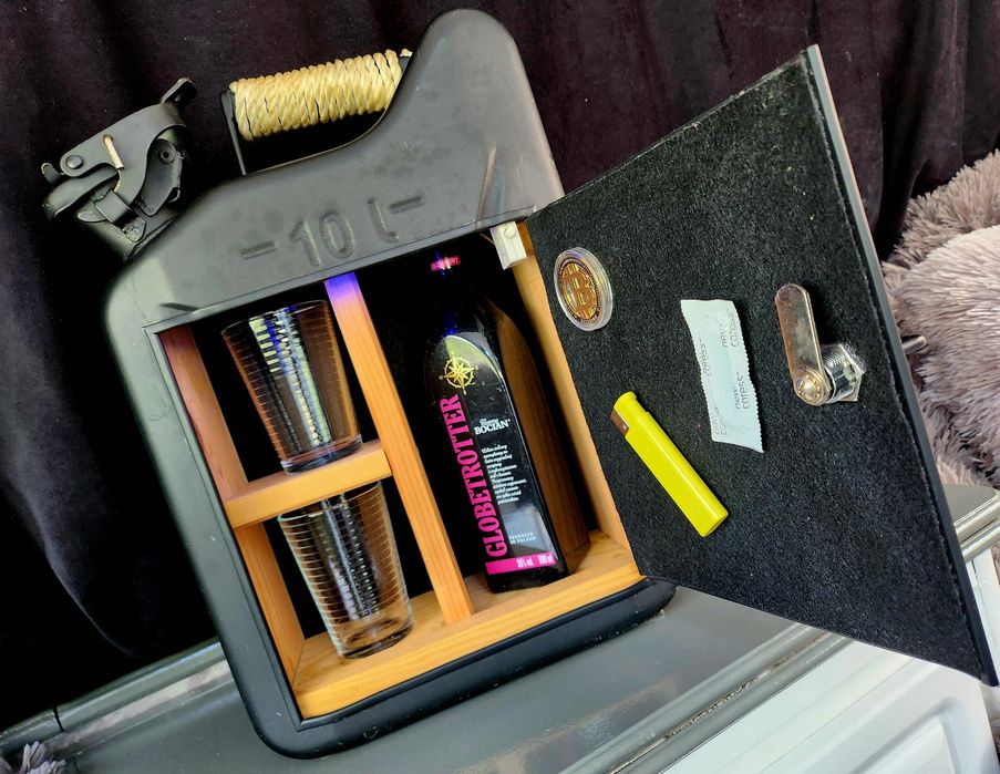 Kanister 10L  barek  prezent podświetlany