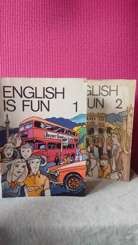 English is fun 1, 2 książki do nauki angielskiego podręcznik