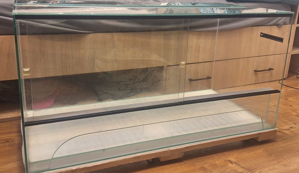 Terrarium 100×50×50 szklane