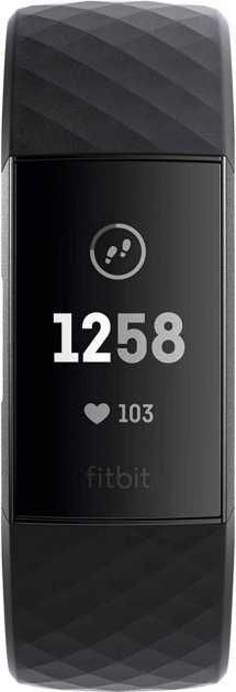 Фитнес-браслет Fitbit Charge 3 Black/Graphite FB409GMBK