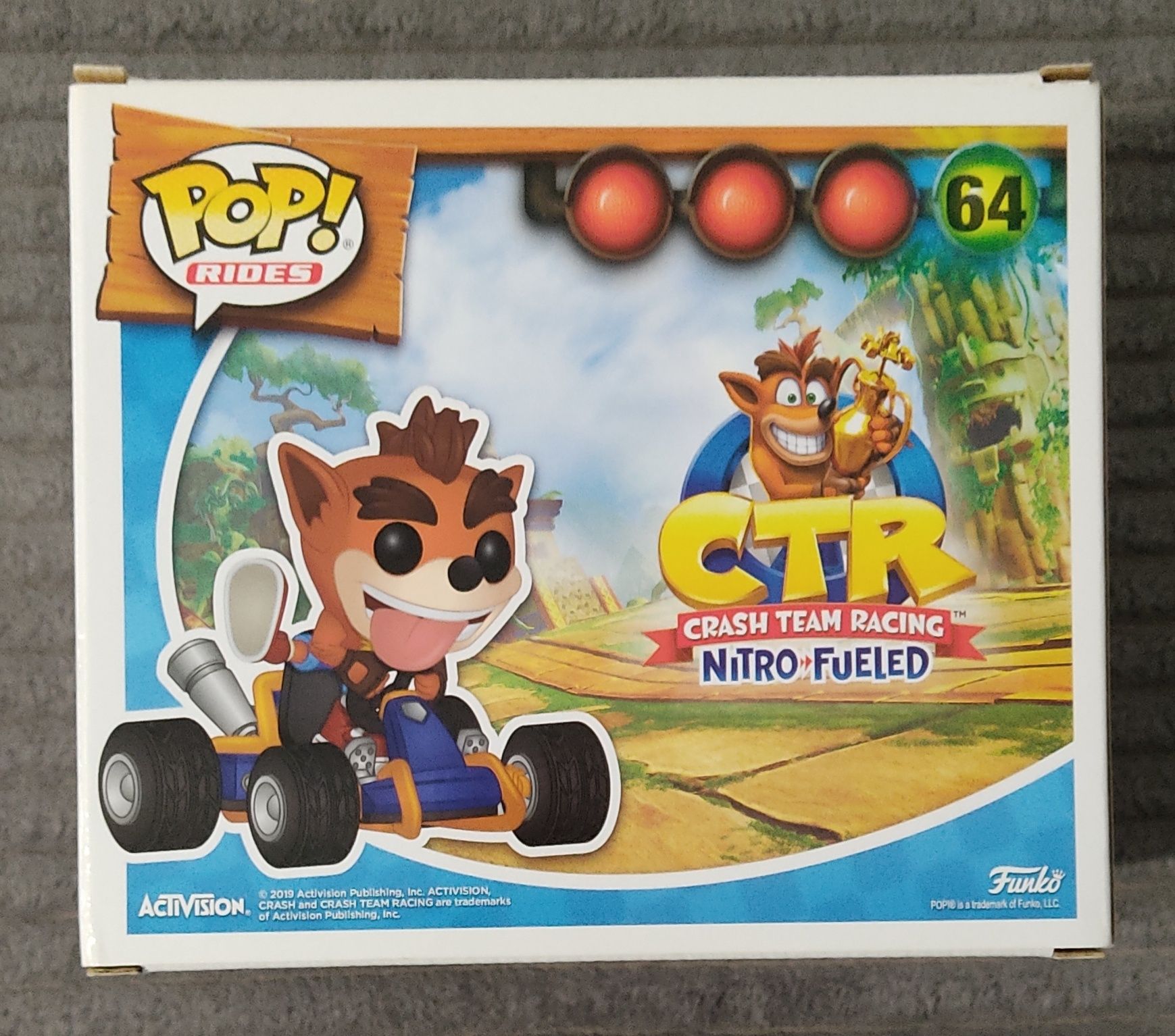 FUNKO POP * Crash Bandicoot #64 ! Pop Rides CTR