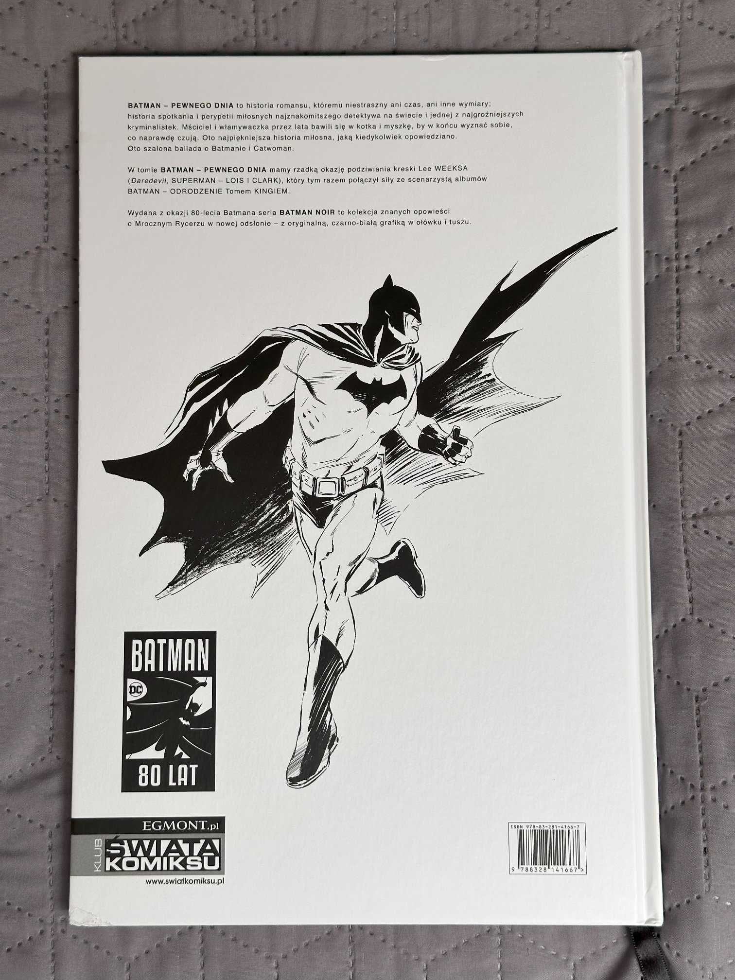 Batman Noir Pewnego Dnia, biały kruk, wyprzedany