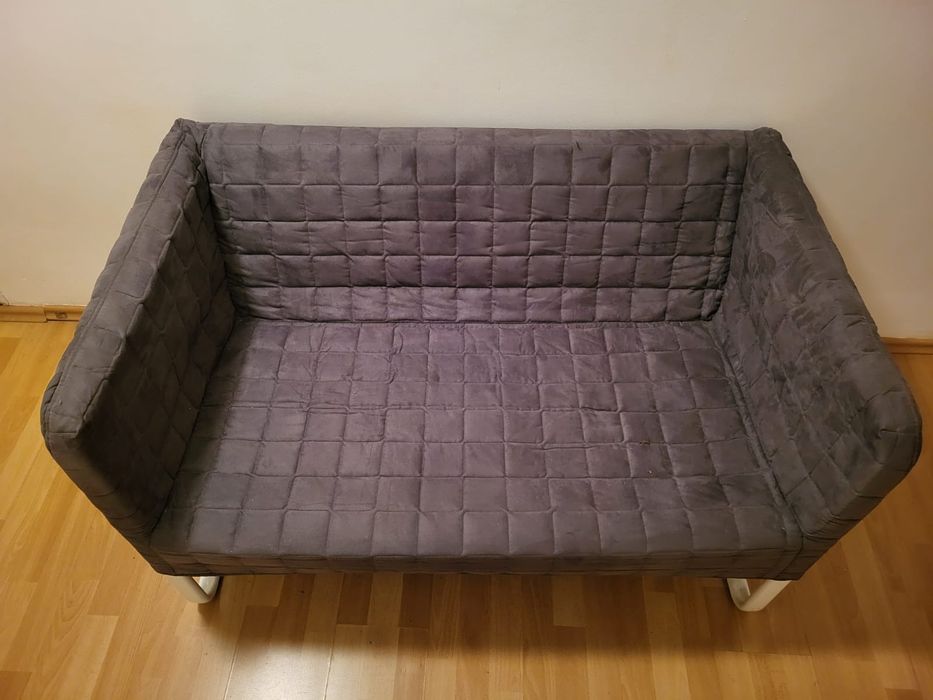IKEA sofa KNOPPARP dwuosobowa kanapa SZARY WYSYŁKA !!!