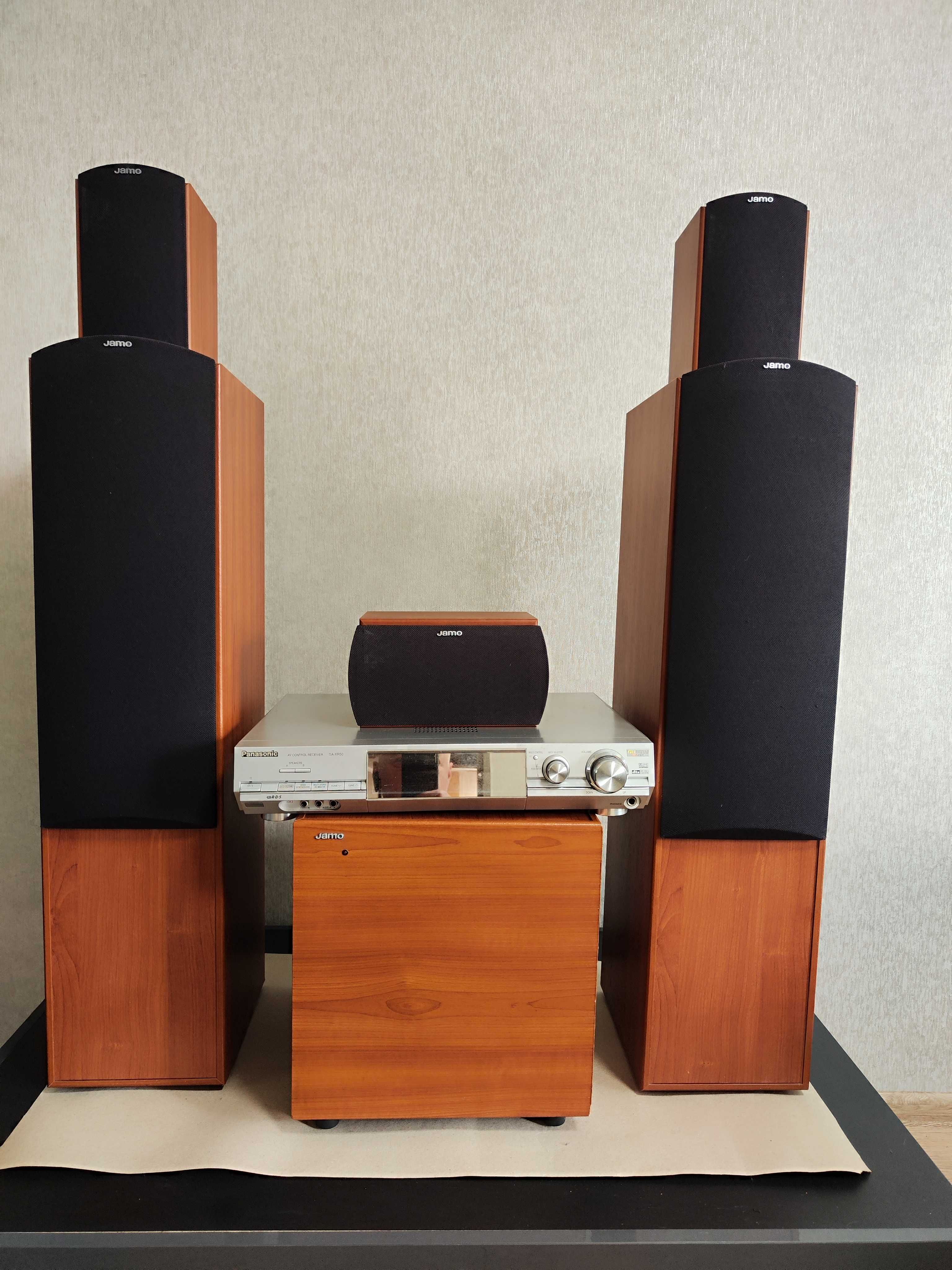 Домашній кінотеатр 5.1 Jamo + Panasonic