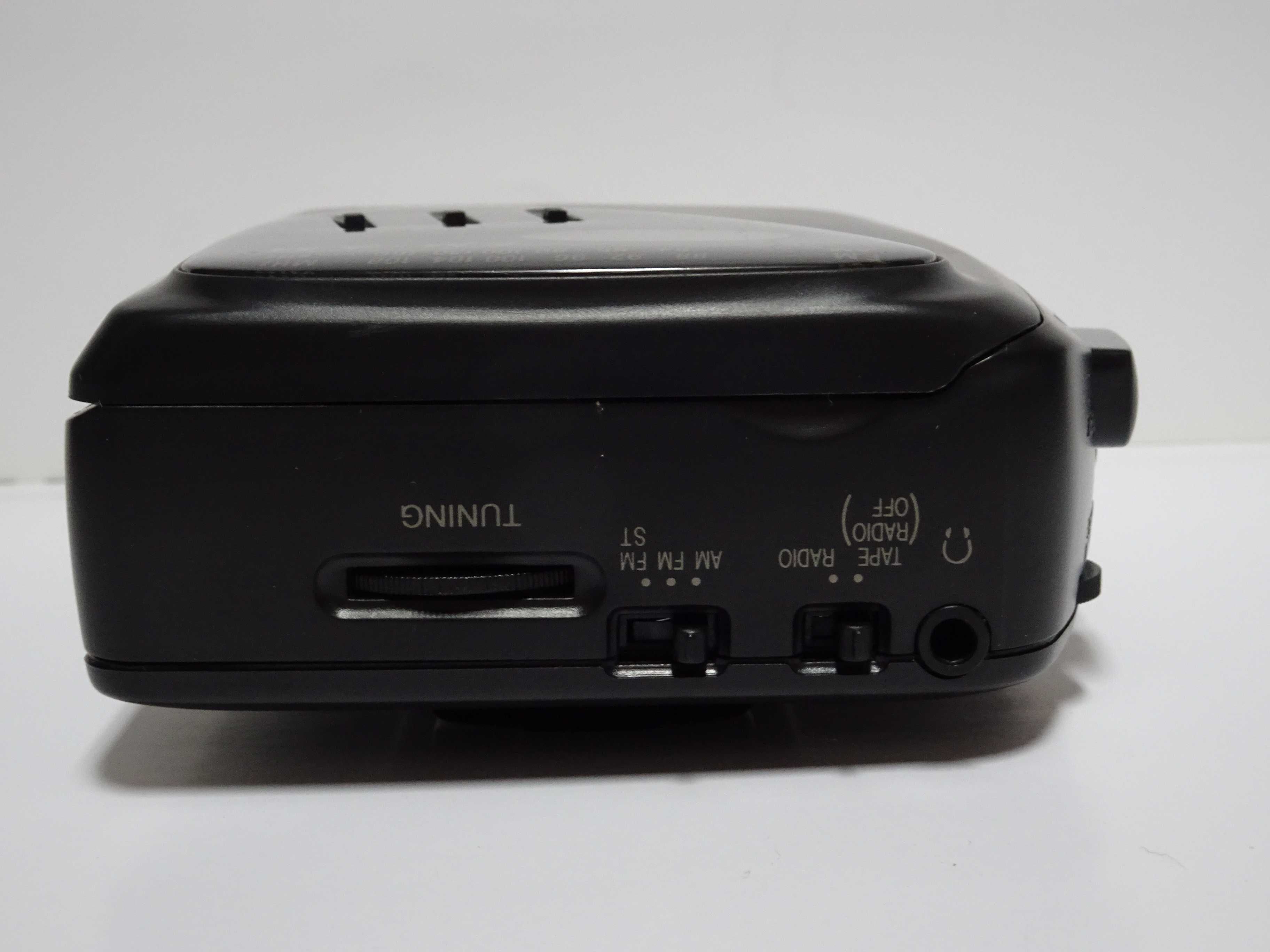 NOWY Walkman SHARP JC-196X(BK) Odtwarzacz Kasetowy/Radio - 1998r.- HIT