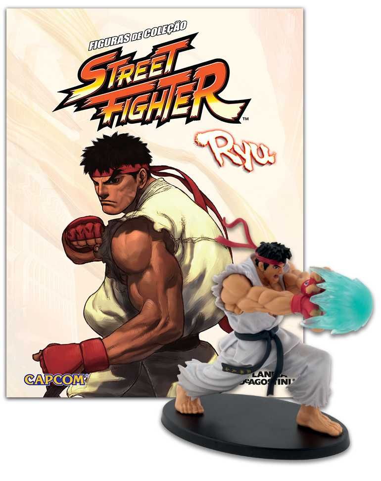 Figura de coleção Street Fighter Ryu de Planeta DeAgostini CAPCOM