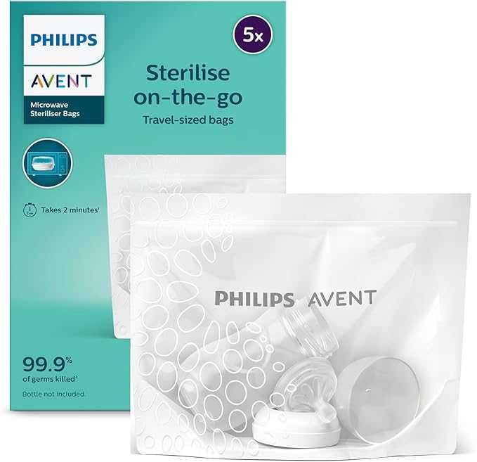 Philips AVENT Worki do sterylizatora parowego, sterylizacja 5 sztuk