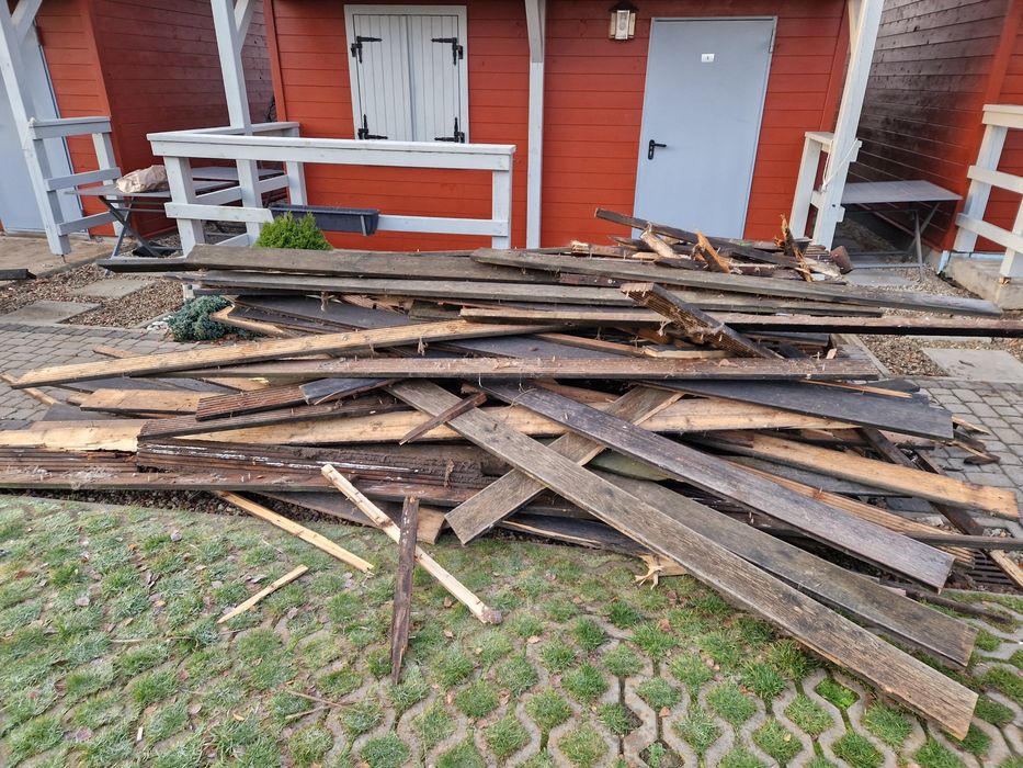 Deski tarasowe na opał