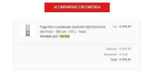 Frigorífico Combinado SAMSUNG RB33N341MSA