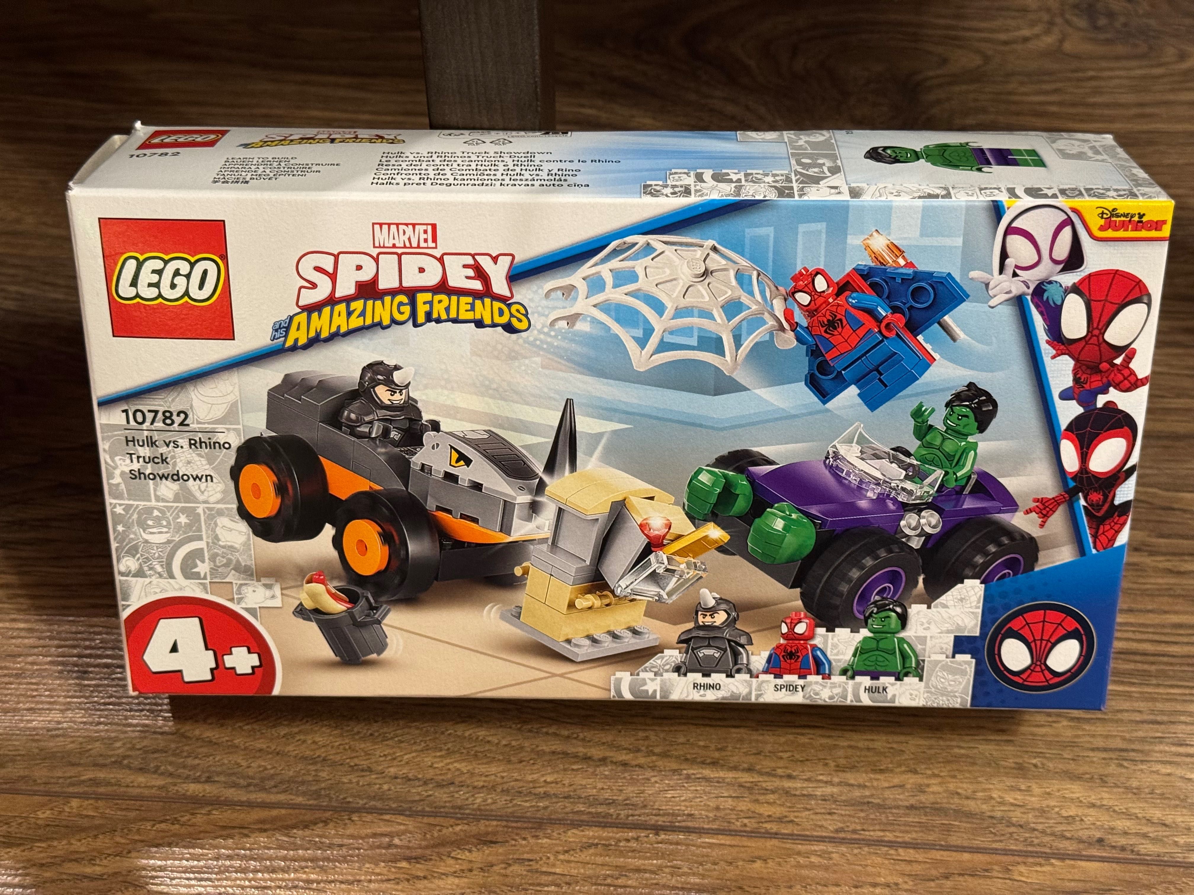 Sprzedam zestaw LEGO Marvel 10782 Hulk kontra Rhino — starcie pojazdów