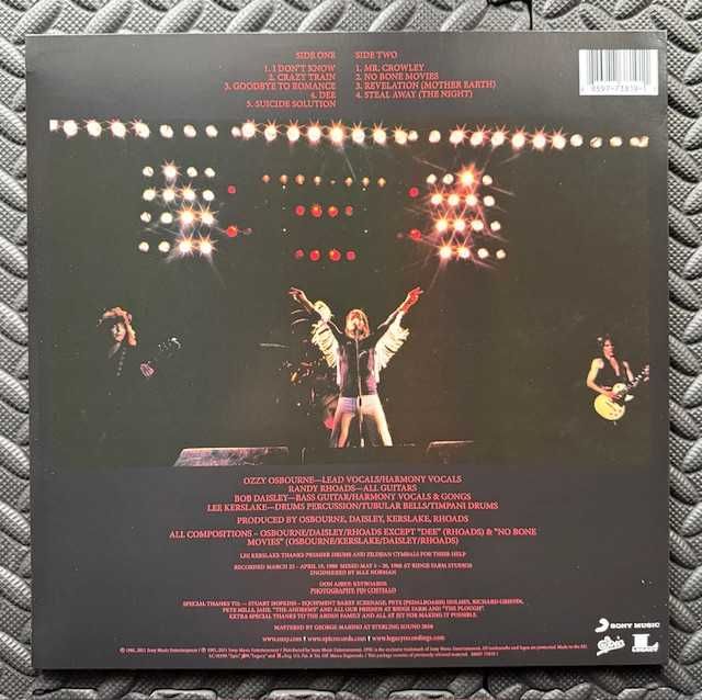Ozzy Osbourne ‎– Blizzard Of Ozz