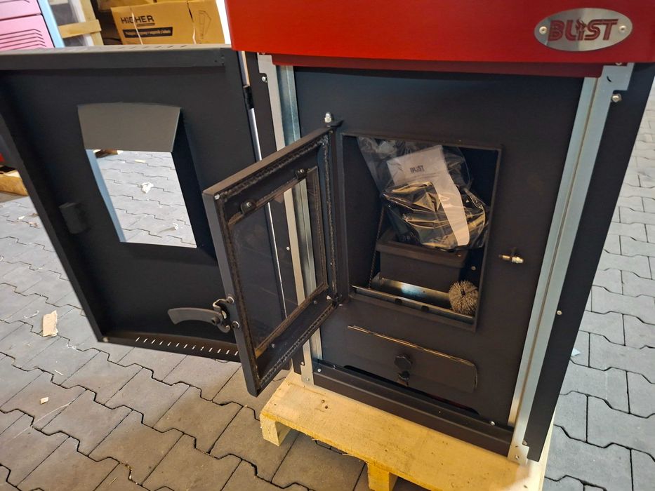 Piec na pellet BLIST Sahara 21KW z płaszczem wodnym ECODESIGN Klasa A+
