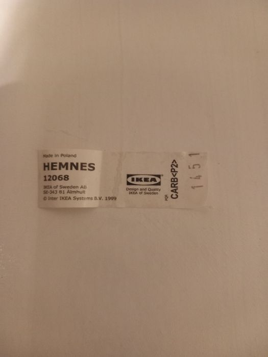 Stolik drewniany IKEA blat 46x35 wysokość 70 cm