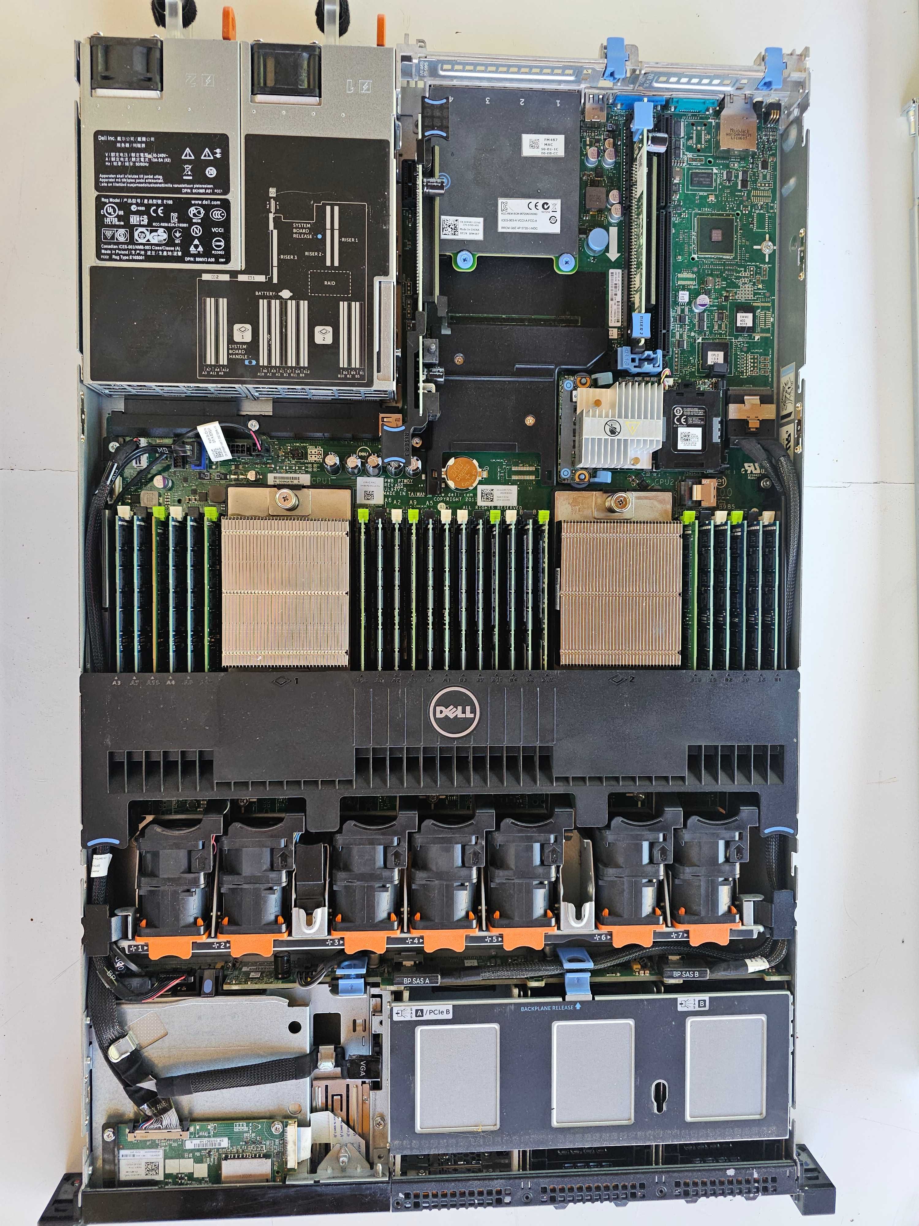 Dell PowerEdge R620 – 2x E5-2658 v2 / 320 GB RAM / iDRAC Ent /H710Mini