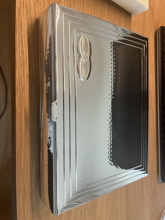 Caixa casamento prata