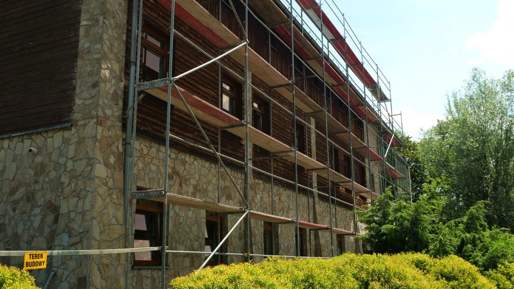 WYNAJEM RUSZTOWAŃ elewacyjne/fasadowe TRANSPORT/montaż, demontaż