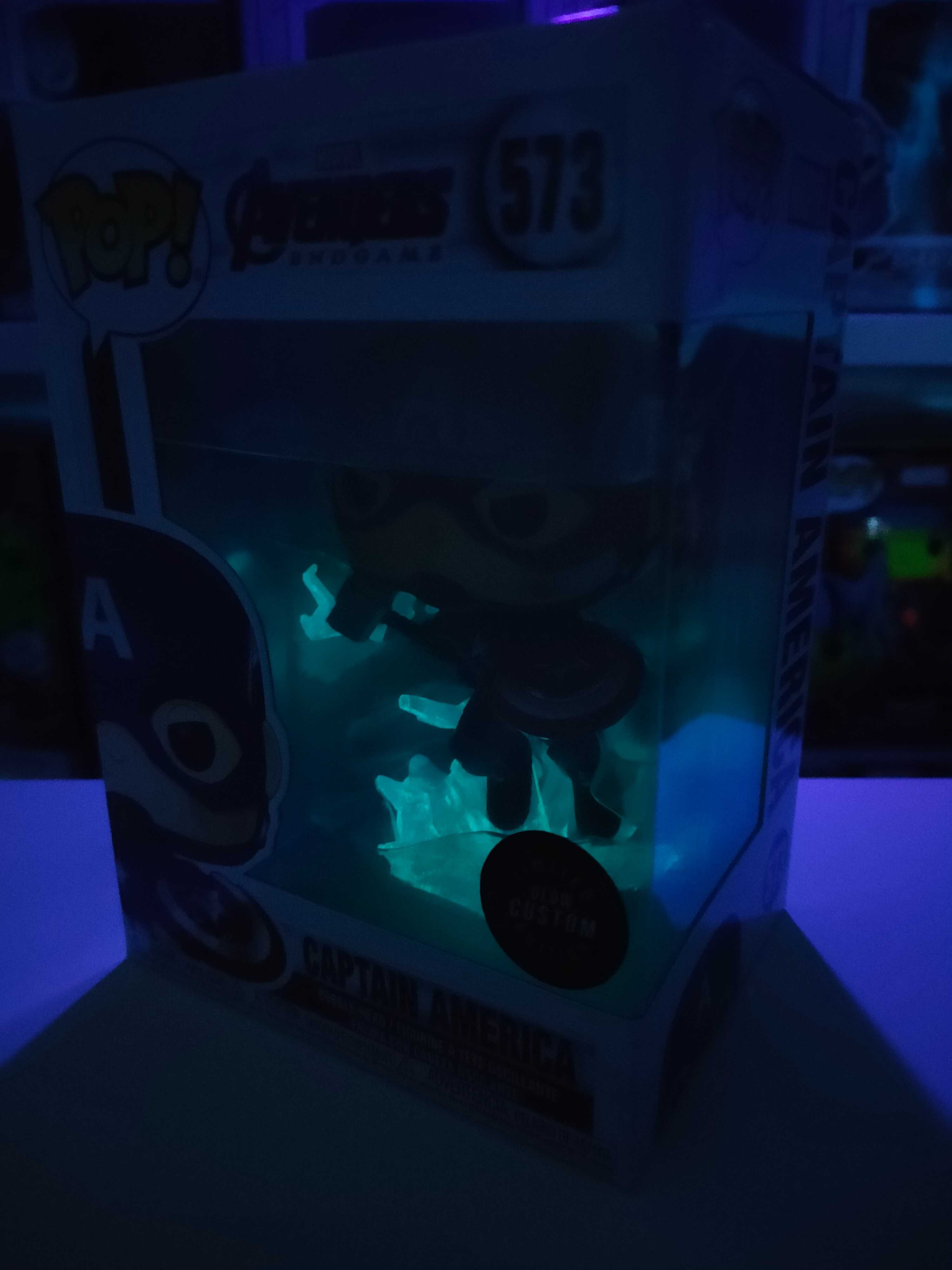 Custom POP - Captain America (Marvel - Avengers Endgame) - C-GITD #573