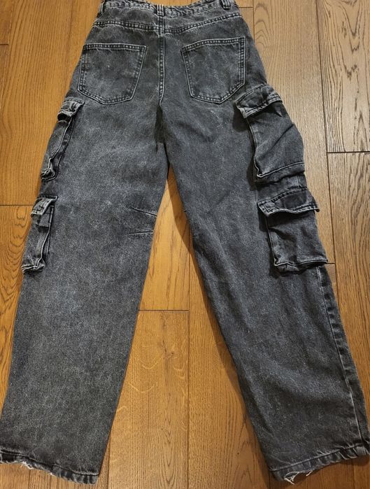 Spodnie Jeans Bojówki House rozm. 32