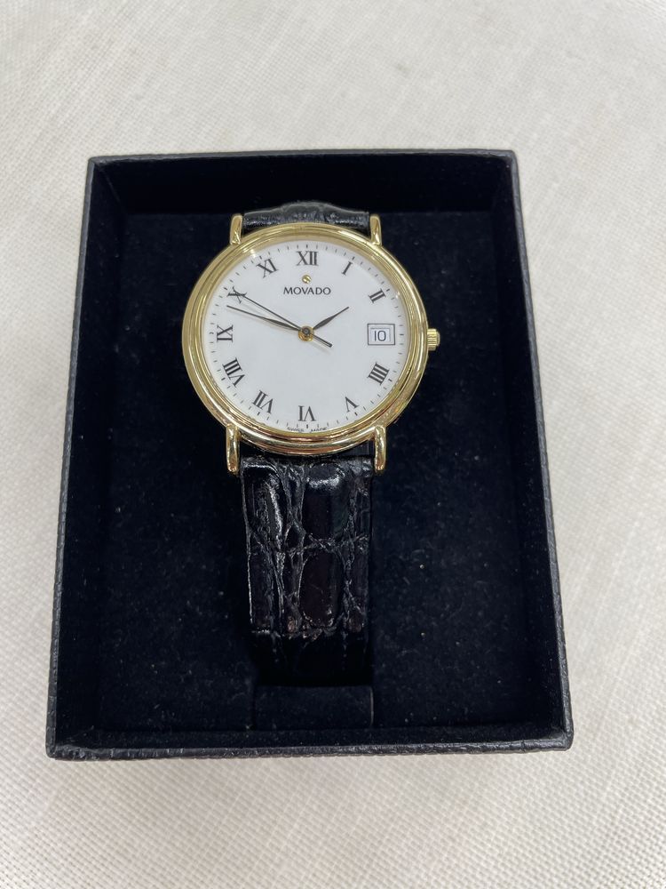 Продам часы Movado — кварц, сапфировое стекло, как новые
