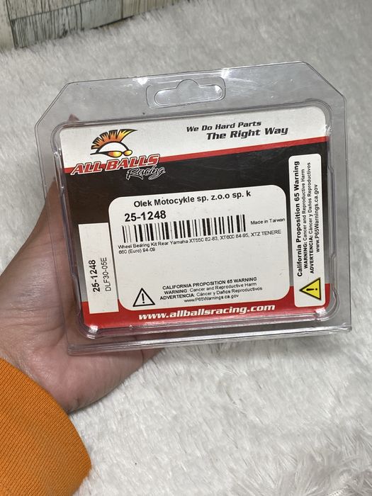 Подшипники оси колеса All Balls 25-1248