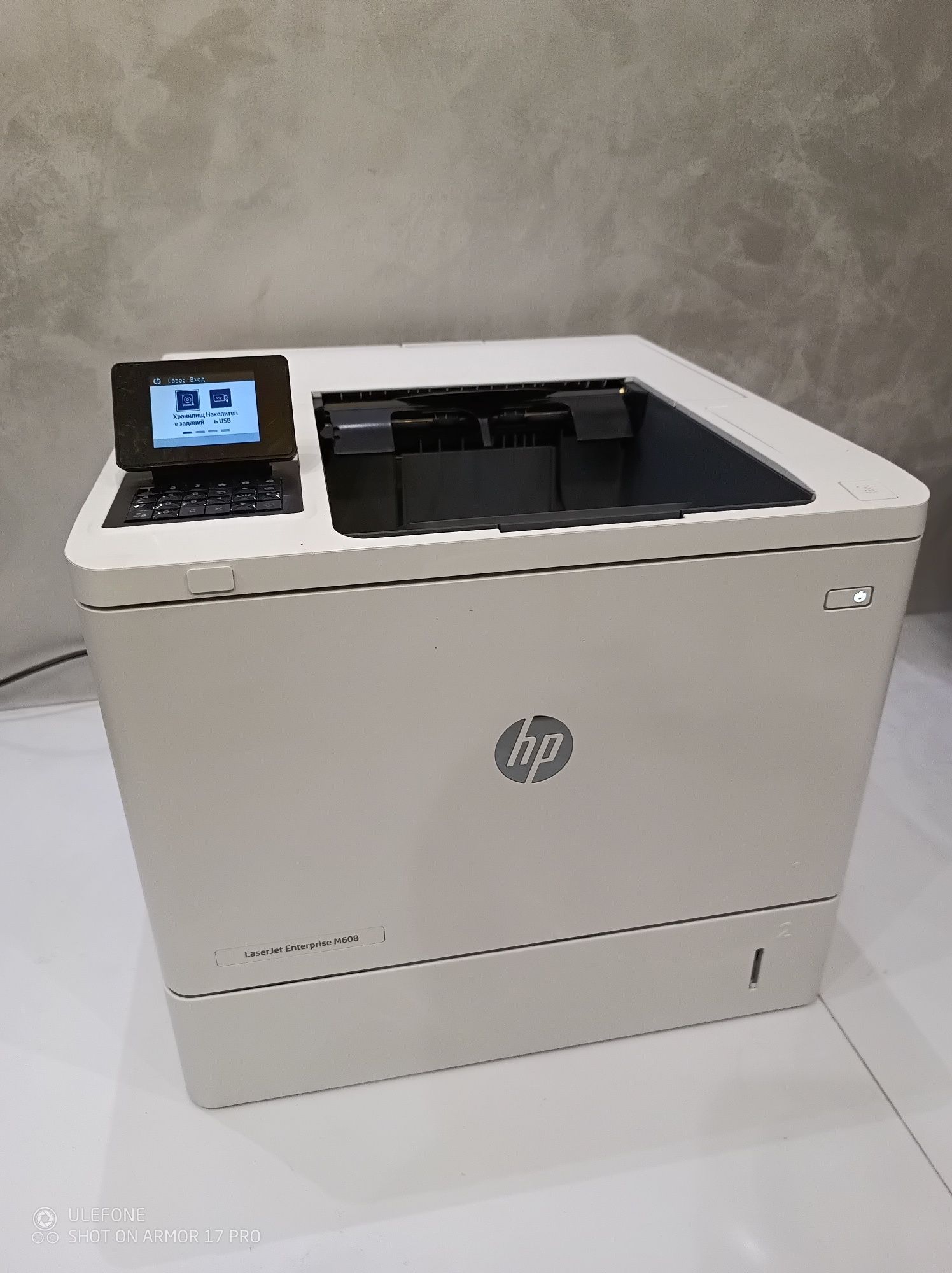 Лазерний монохромний принтер HP LaserJet Enterprise M608n (K0Q17A)