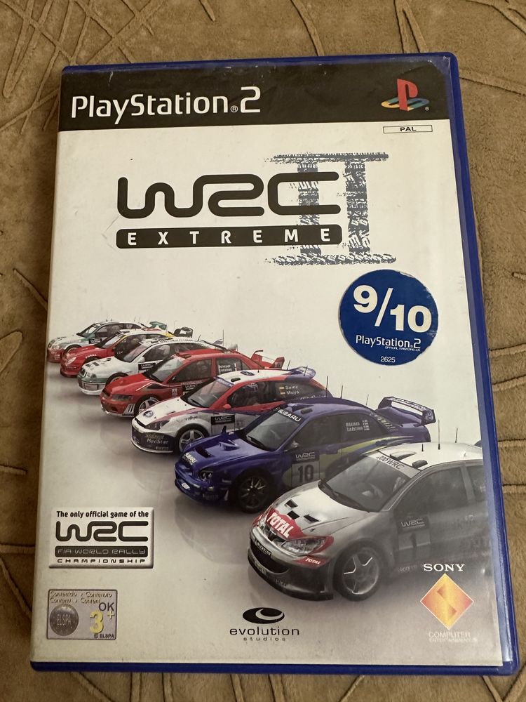 Wrc 2 extreme Ps 2  игра