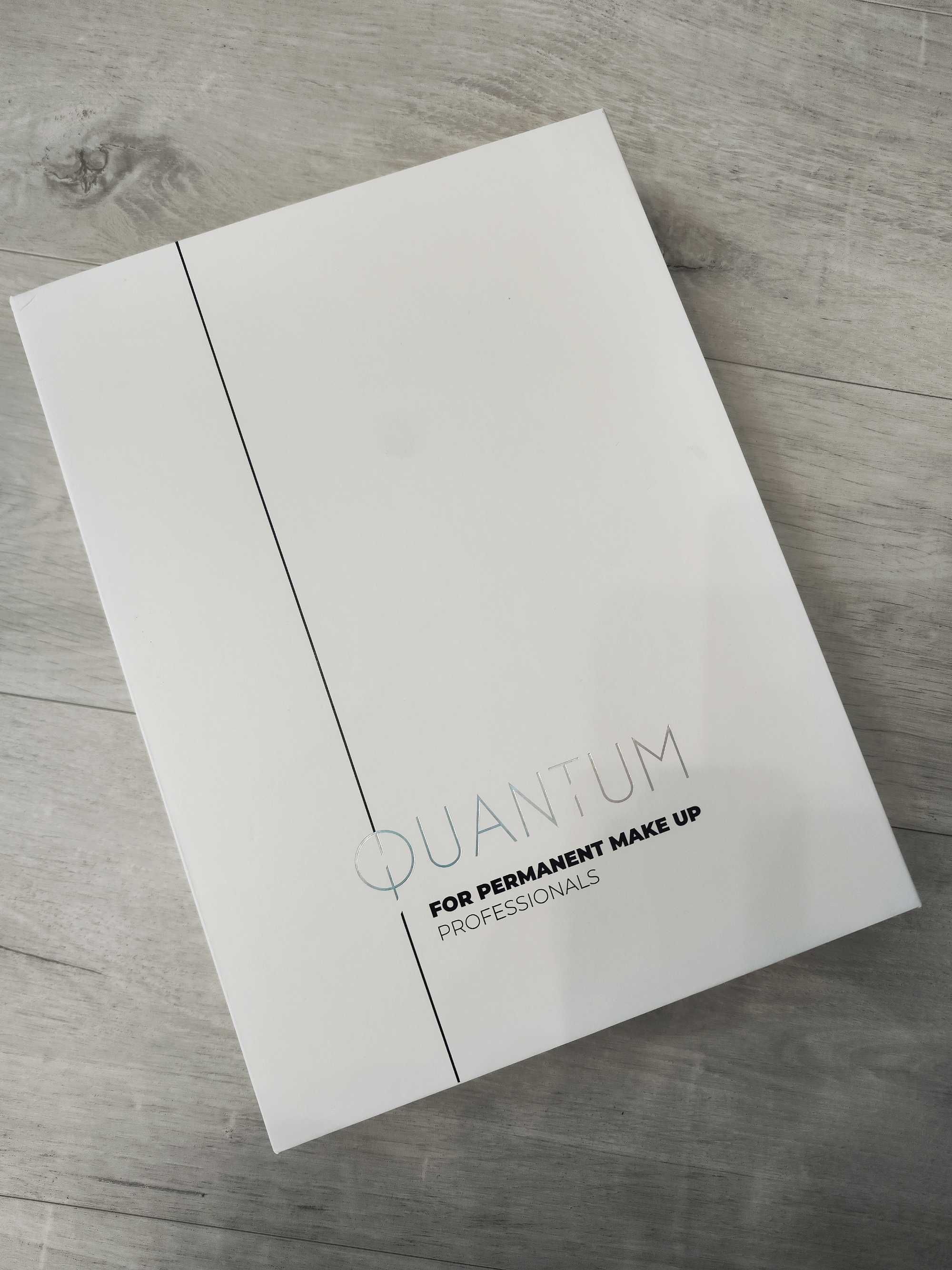 Makijaż permanentny - duży zestaw, Quantum, pigmenty, akcesoria