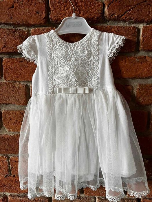 Sukienka Balumi Gloria do chrztu rozm. 80