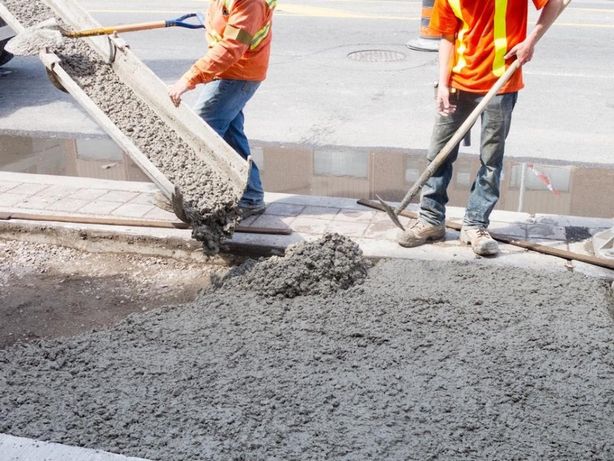 Бетон, цементный раствор, услуги бетононасоса