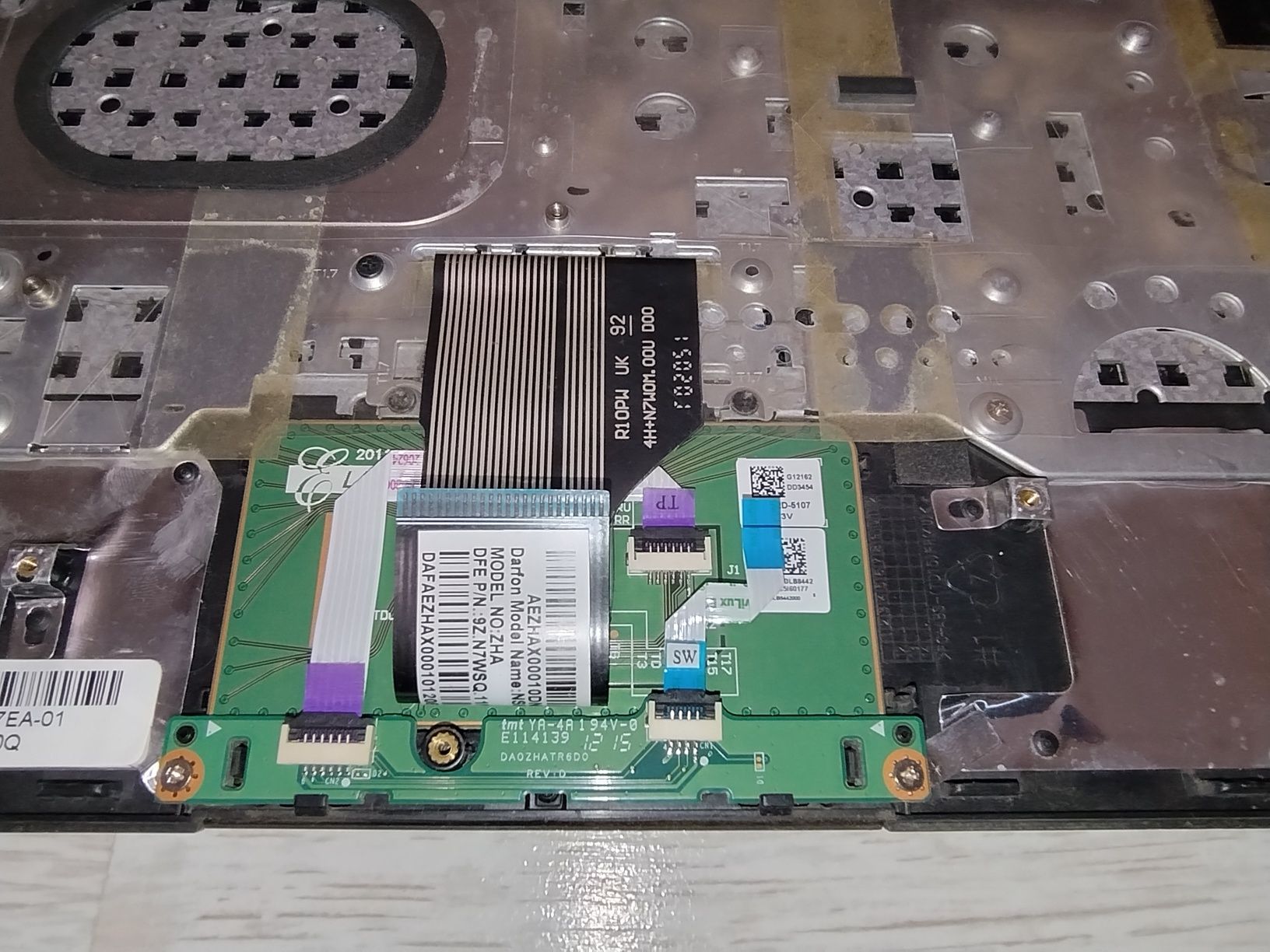 Sprawna Klawiatura z Touchpadem Netbook Acer Aspire One 725