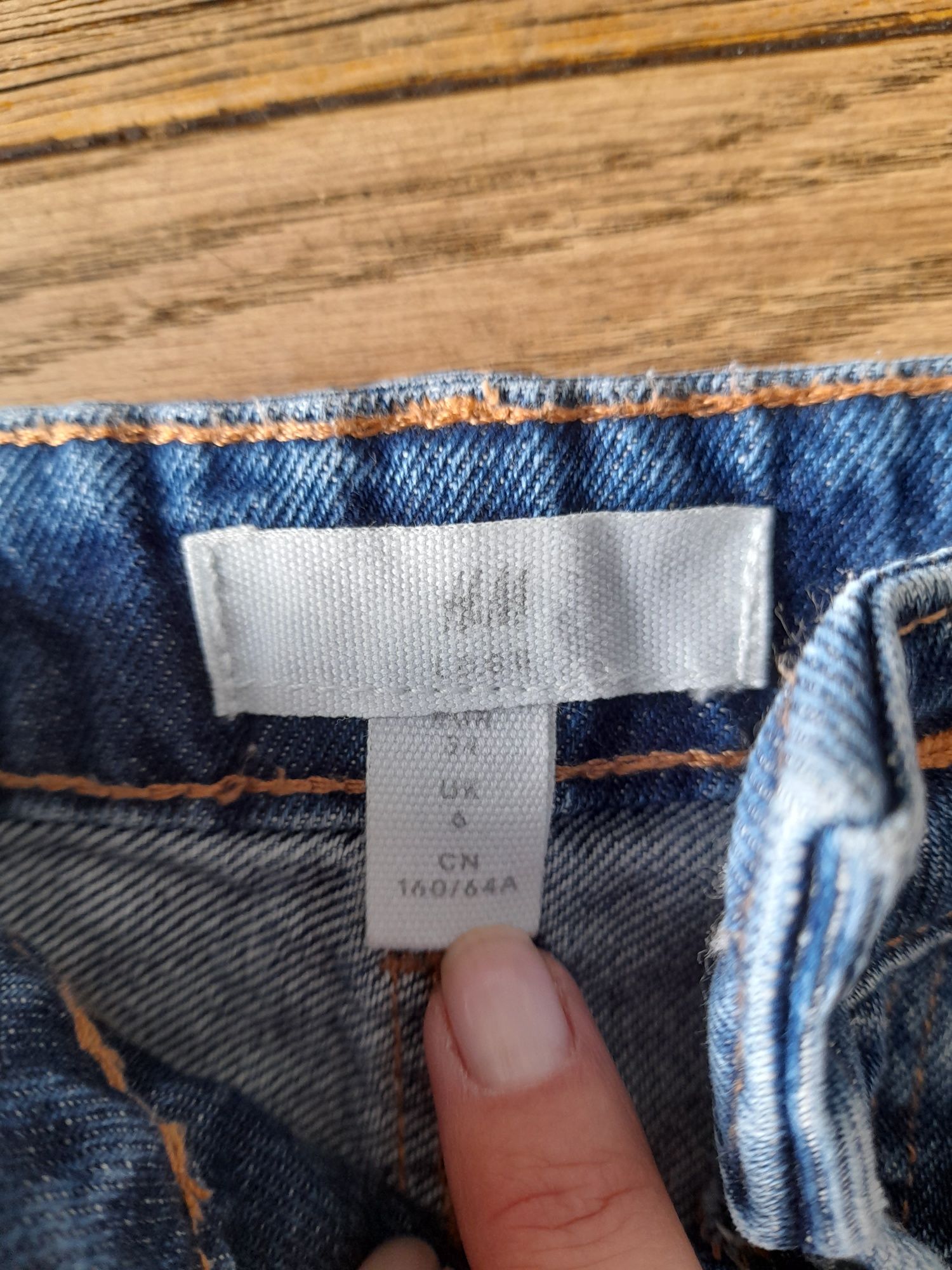 Spódnica jeans r.34 h&m