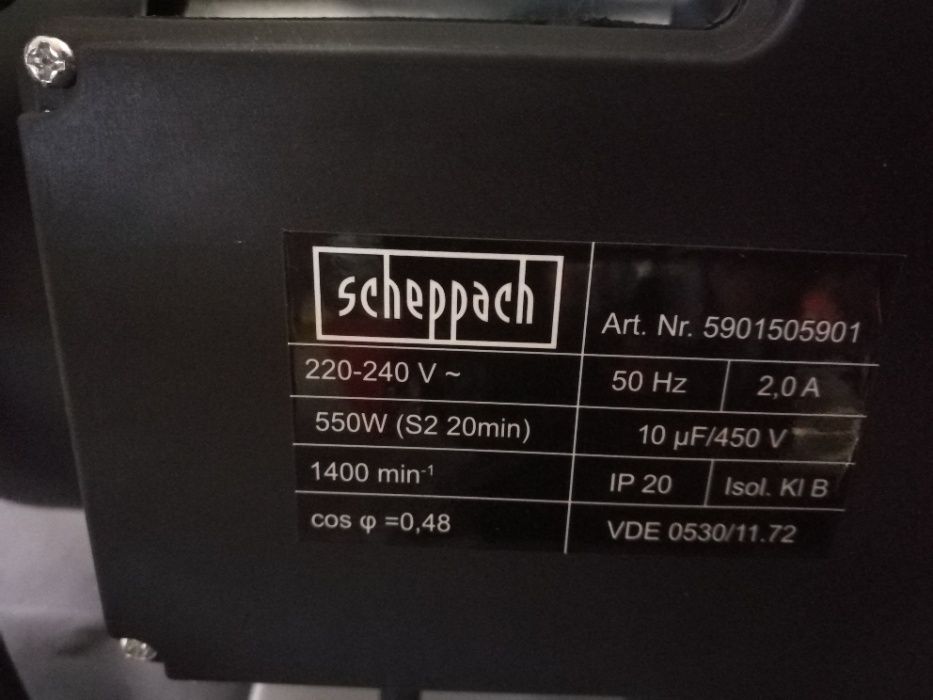 Scheppach HBS 261 piła taśmowa