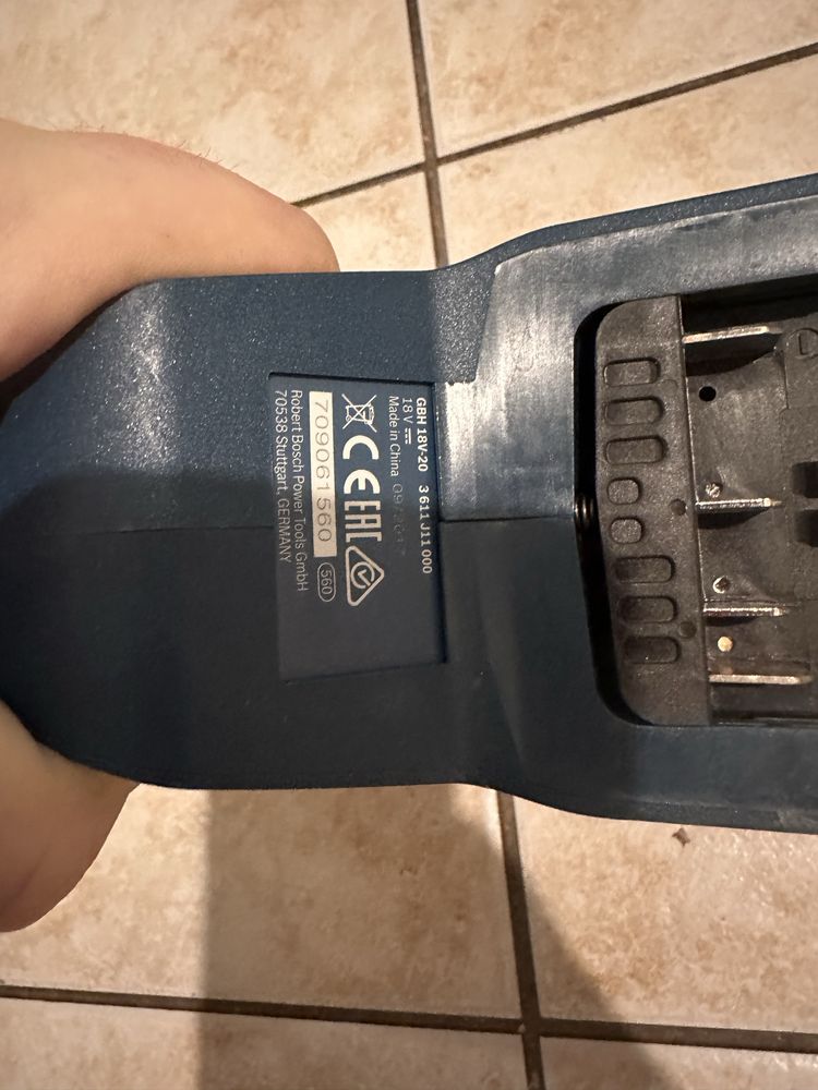 BOSCH GBH 18V-20 młotowiertarka SDS