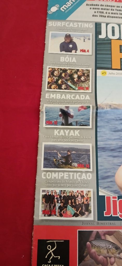 Jornal da pesca de 2010