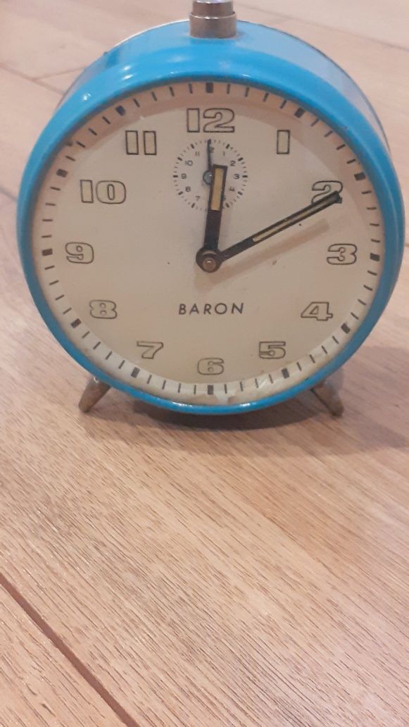 Zegarek budzik  Baron na części z prl