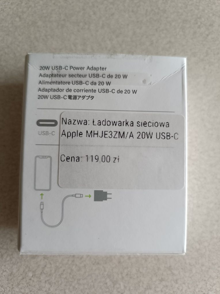 Ładowarka/adapter do iPhone