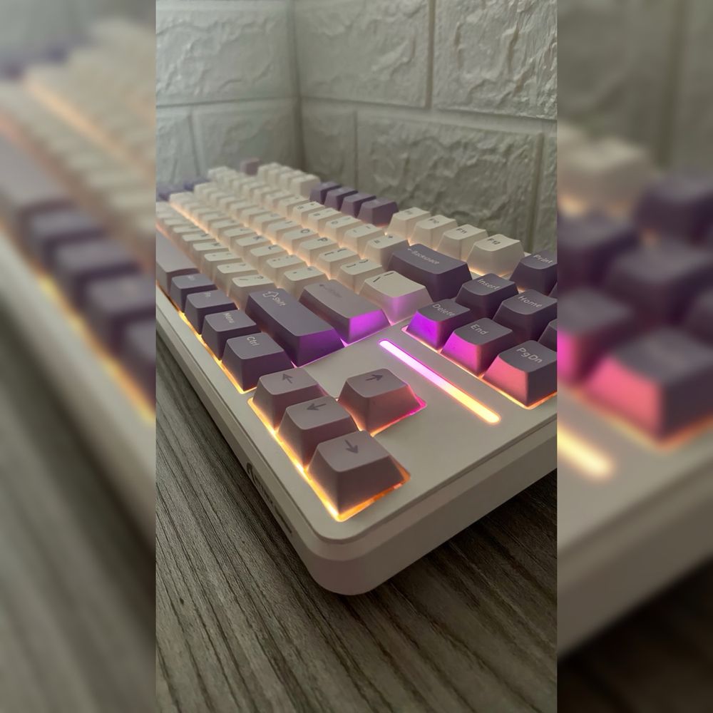 Клавіатура Attack Shark X87 - бездротова механічна RGB|в двох кольорах