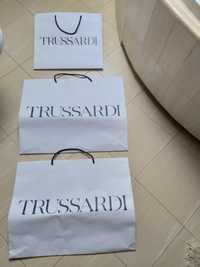 Trussardi torby papierowe