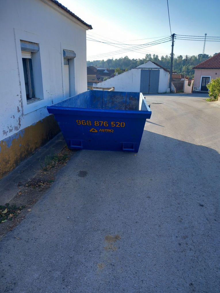 SANTARÉM e Ponte de Sor CONTENTORES p/recolha de resíduos e entulho de