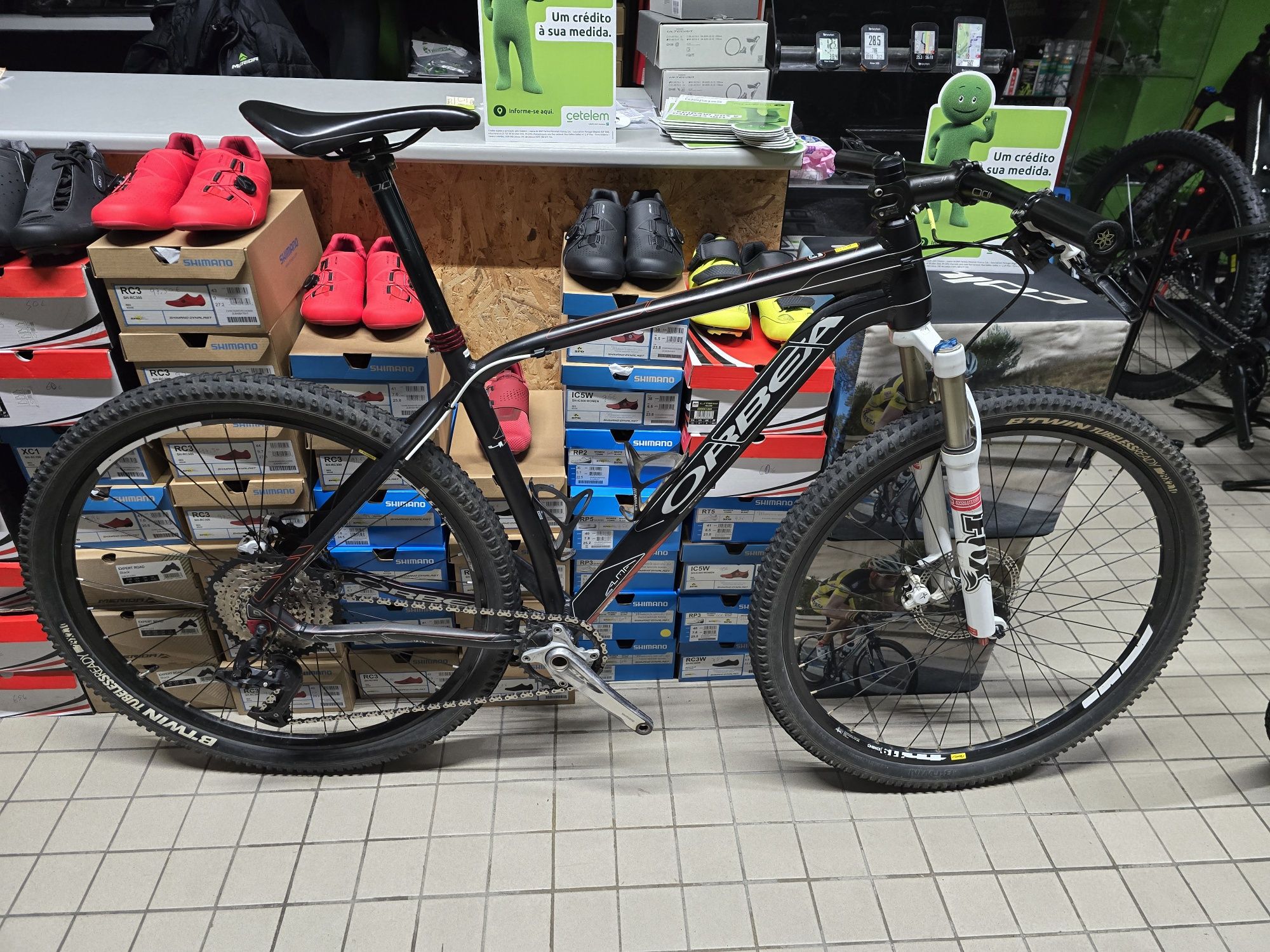 Orbea alma 29 L com fox