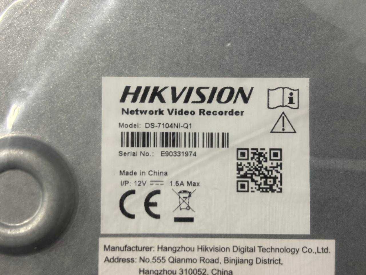 IP відеореєстратор HIKVISION DS-7104NI-Q1 (новий)